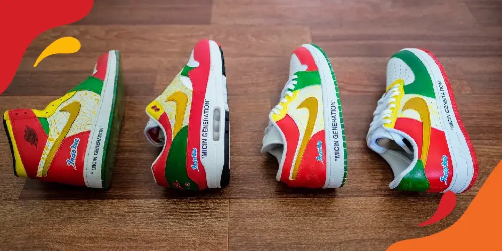 Kolaborasi Indomie x Mr. Simply Custom